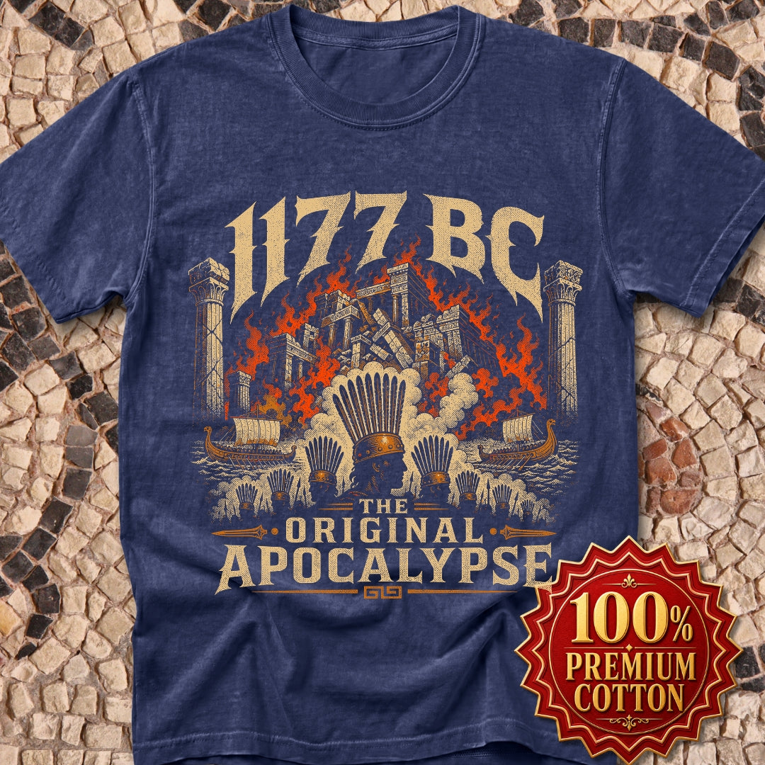 1177 BC Bronze Age Collapse Apocalypse Premium Tee