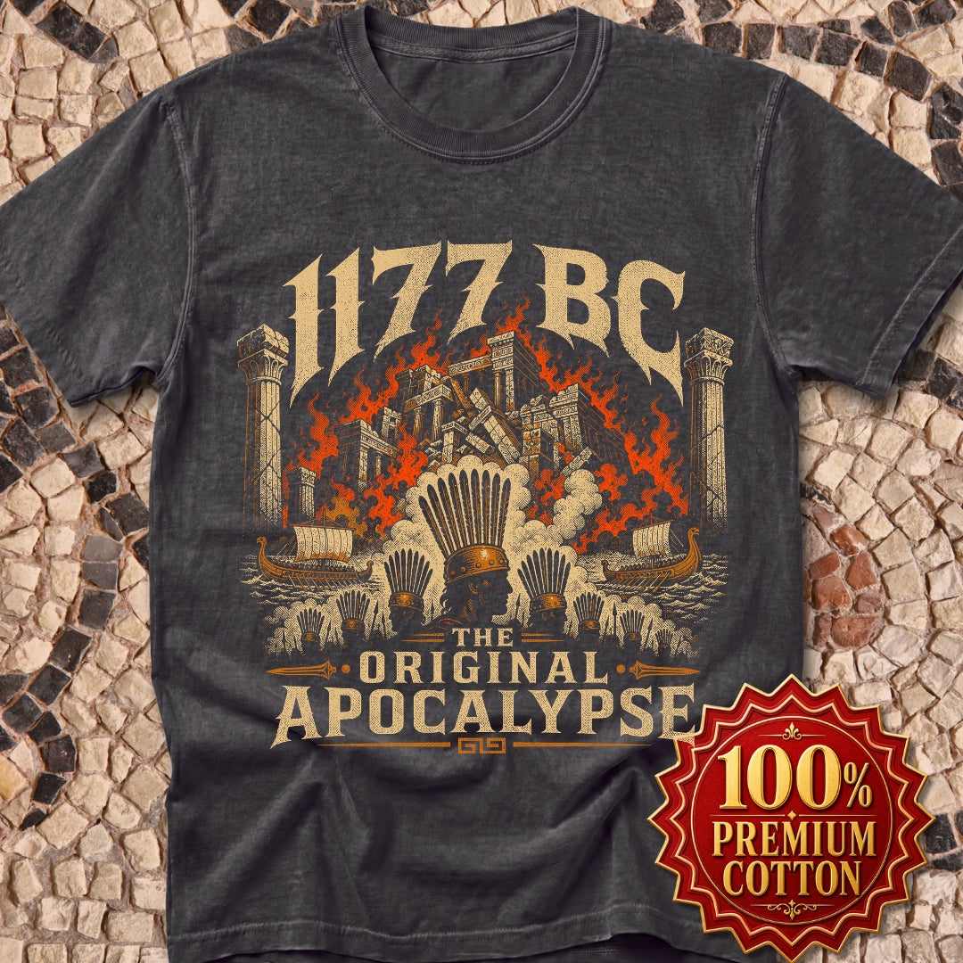 1177 BC Bronze Age Collapse Apocalypse Premium Tee