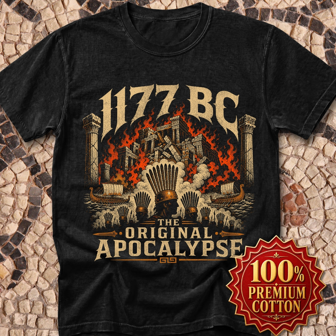1177 BC Bronze Age Collapse Apocalypse Premium Tee