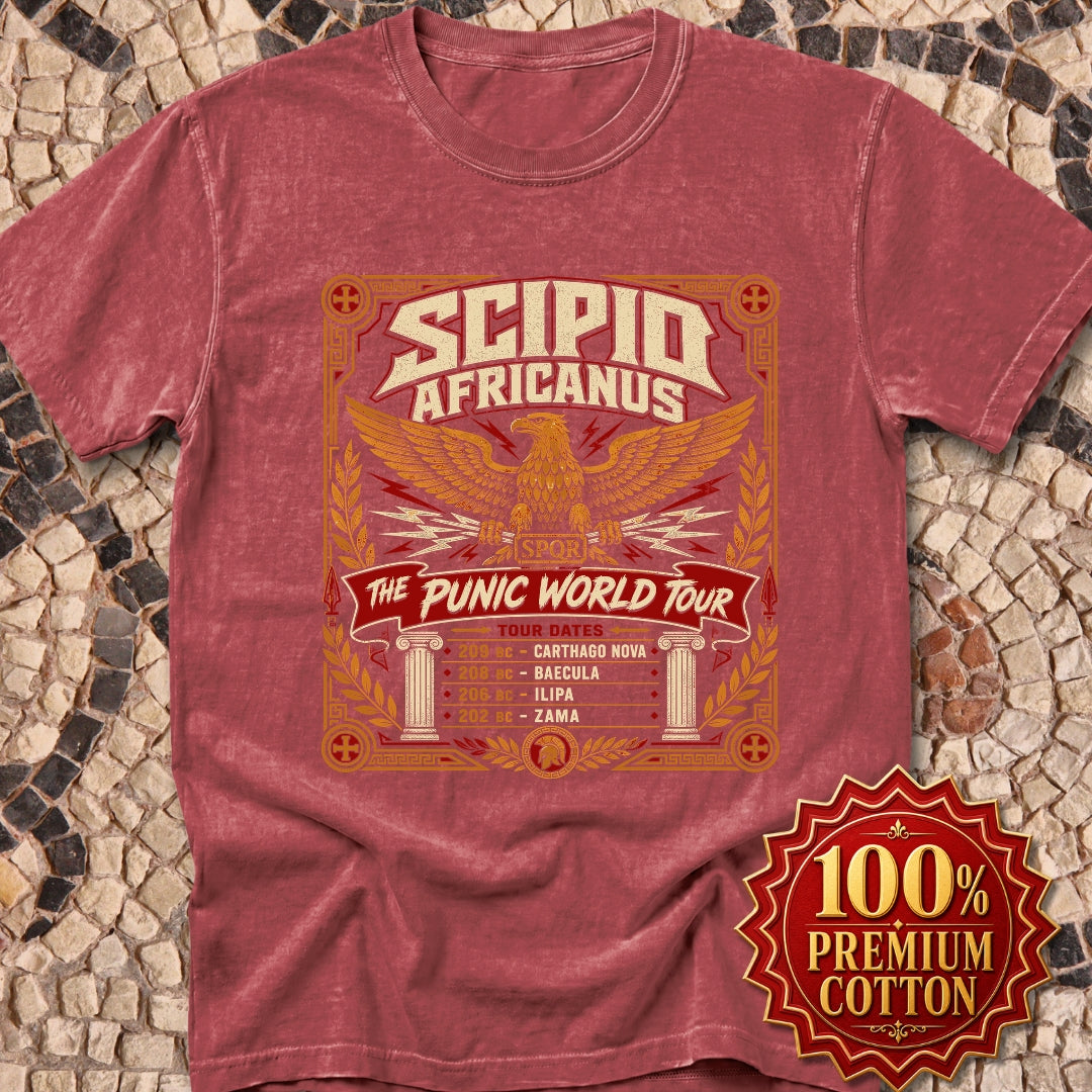 Scipio Africanus Punic World Tour Premium Tee
