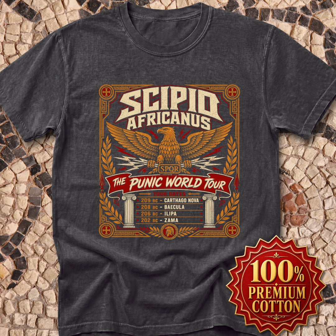 Scipio Africanus Punic World Tour Premium Tee