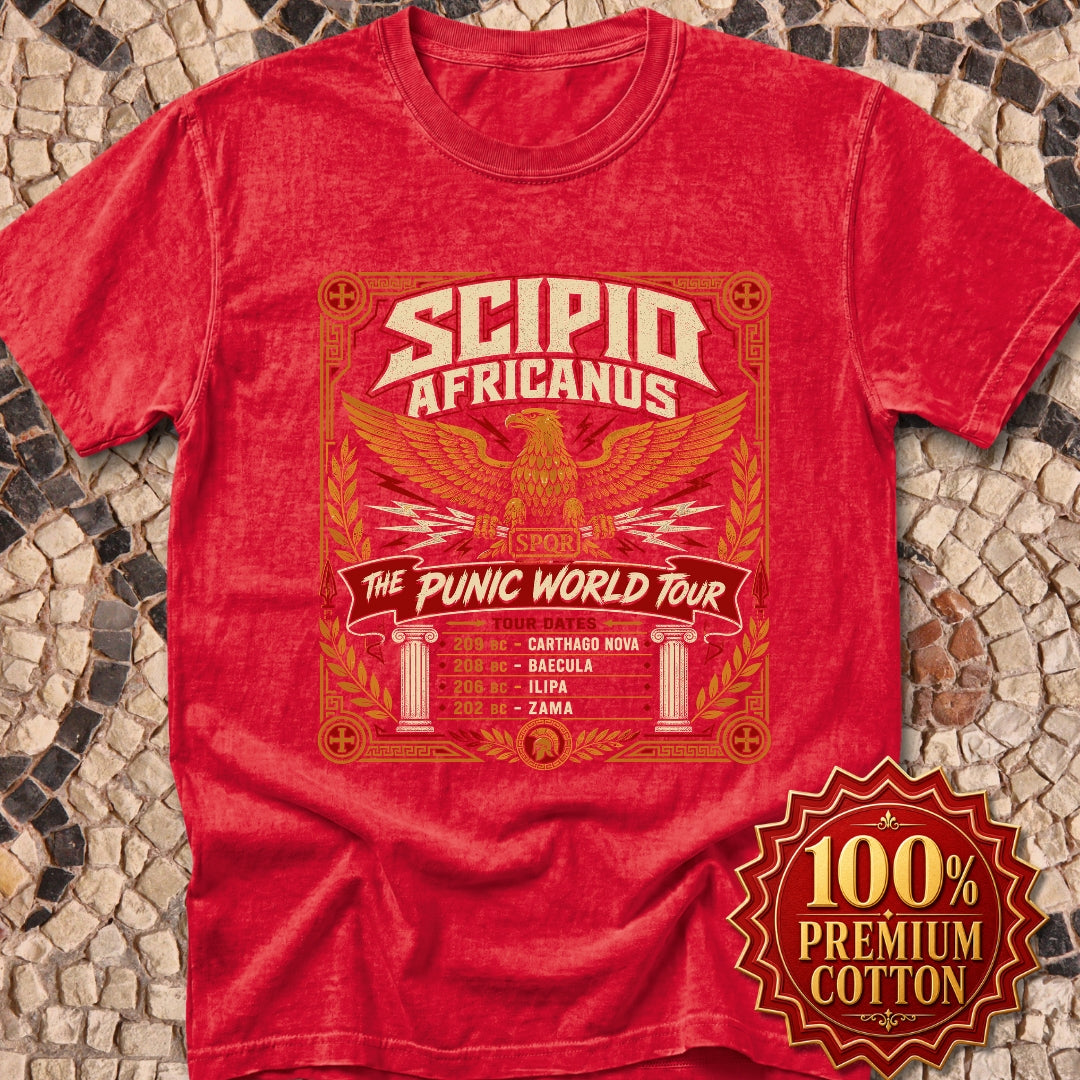Scipio Africanus Punic World Tour Premium Tee