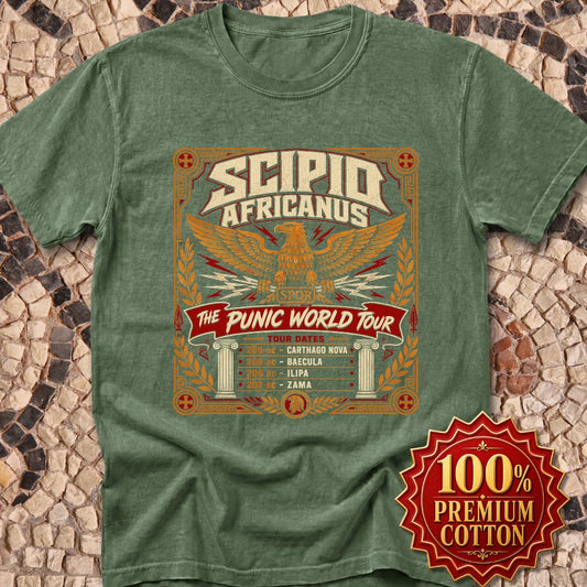Scipio Africanus Punic World Tour Premium Tee