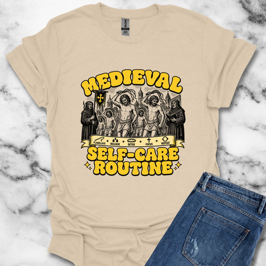 Flagellants Medieval Self Care T-Shirt