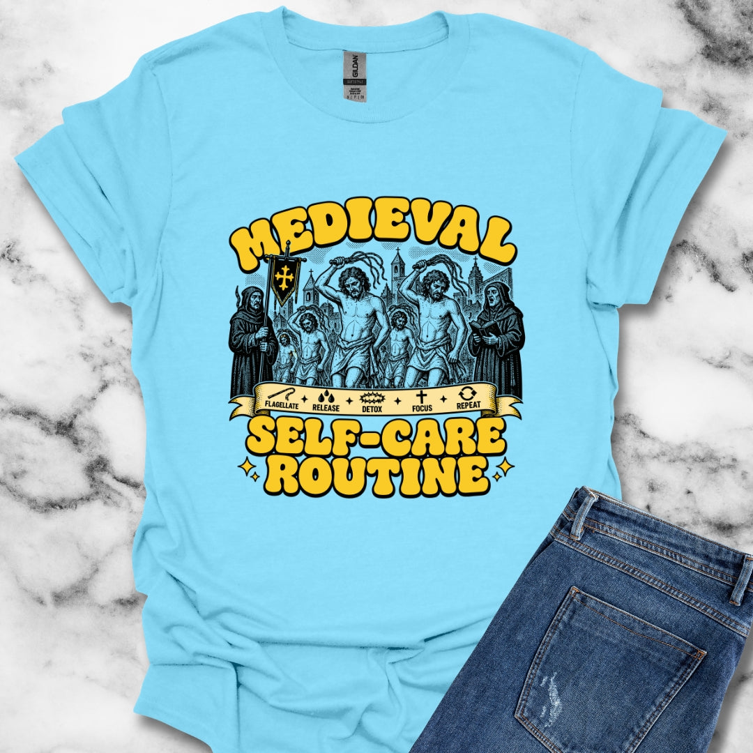 Flagellants Medieval Self Care T-Shirt