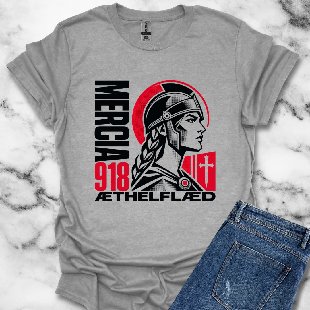 Aethelflaed Queen of Mercia T-Shirt