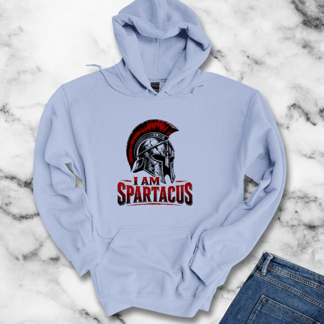 I Am Spartacus Helmet Hoodie