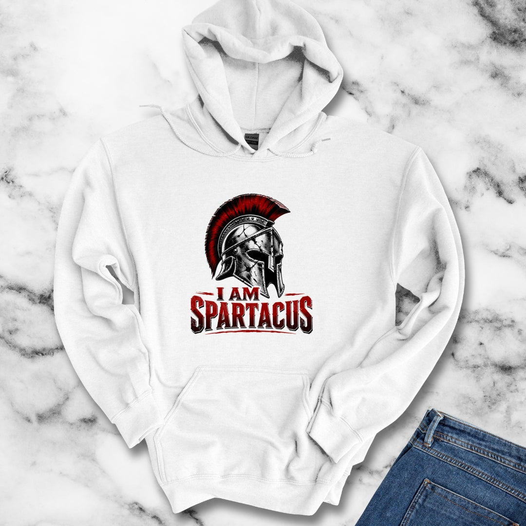 I Am Spartacus Helmet Hoodie