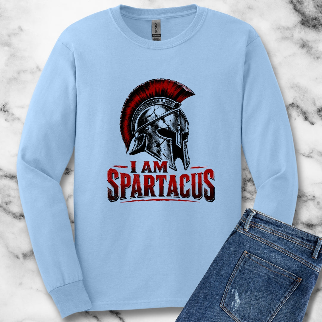 I Am Spartacus Helmet Unisex Long Sleeve Tee