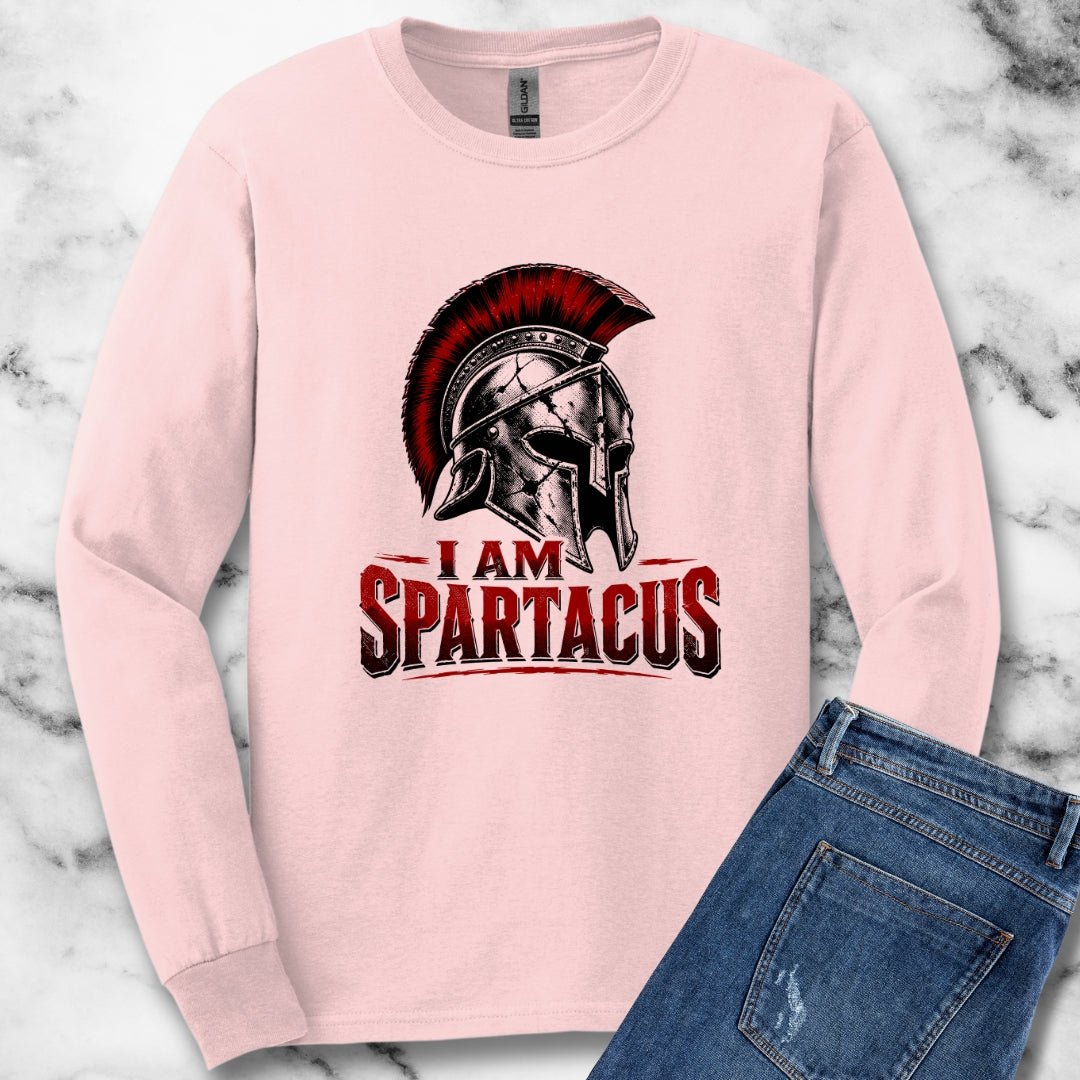 I Am Spartacus Helmet Unisex Long Sleeve Tee