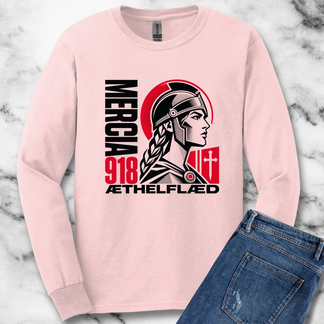 Aethelflaed Queen of Mercia Unisex Long Sleeve Tee