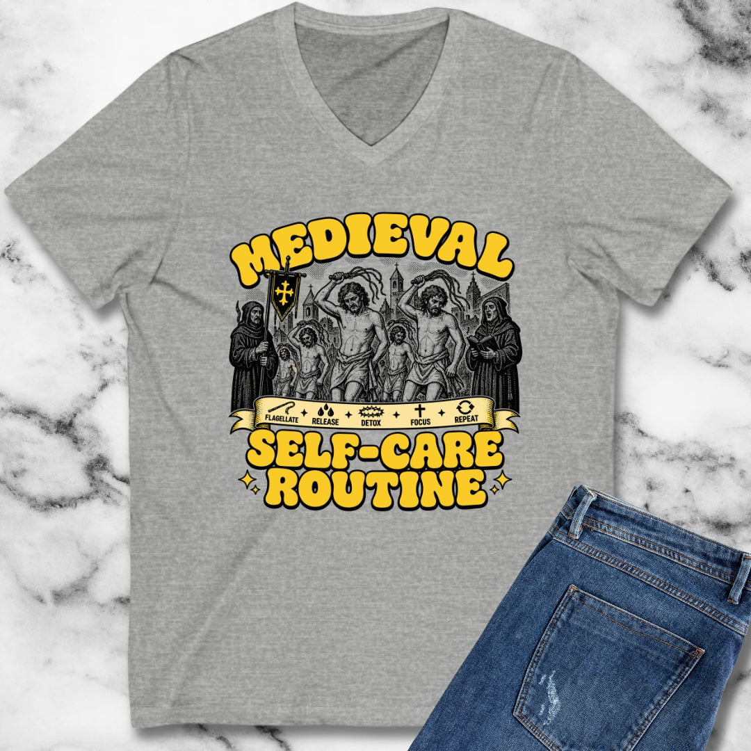Flagellants Medieval Self Care V-neck