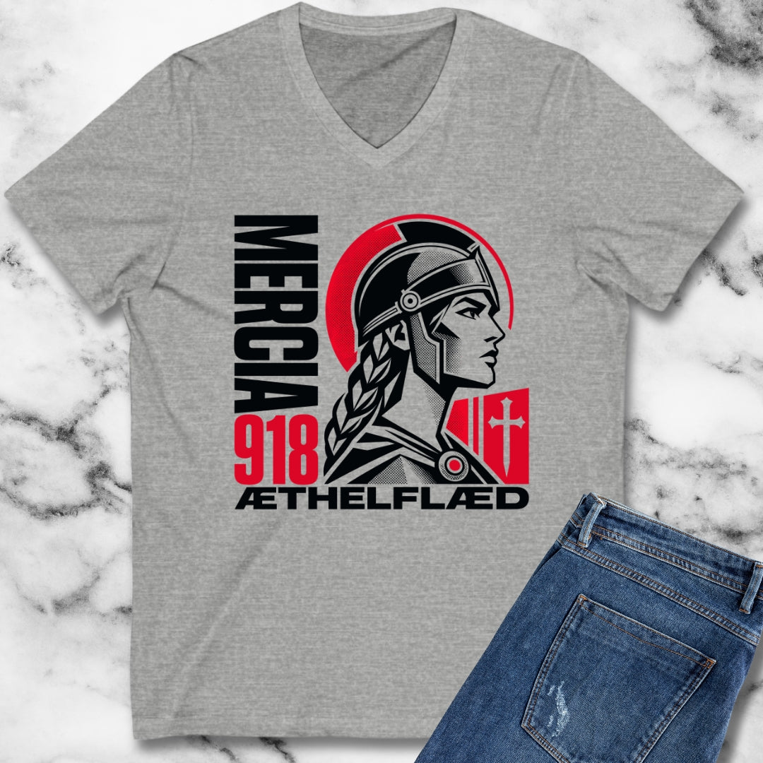 Aethelflaed Queen of Mercia V-neck
