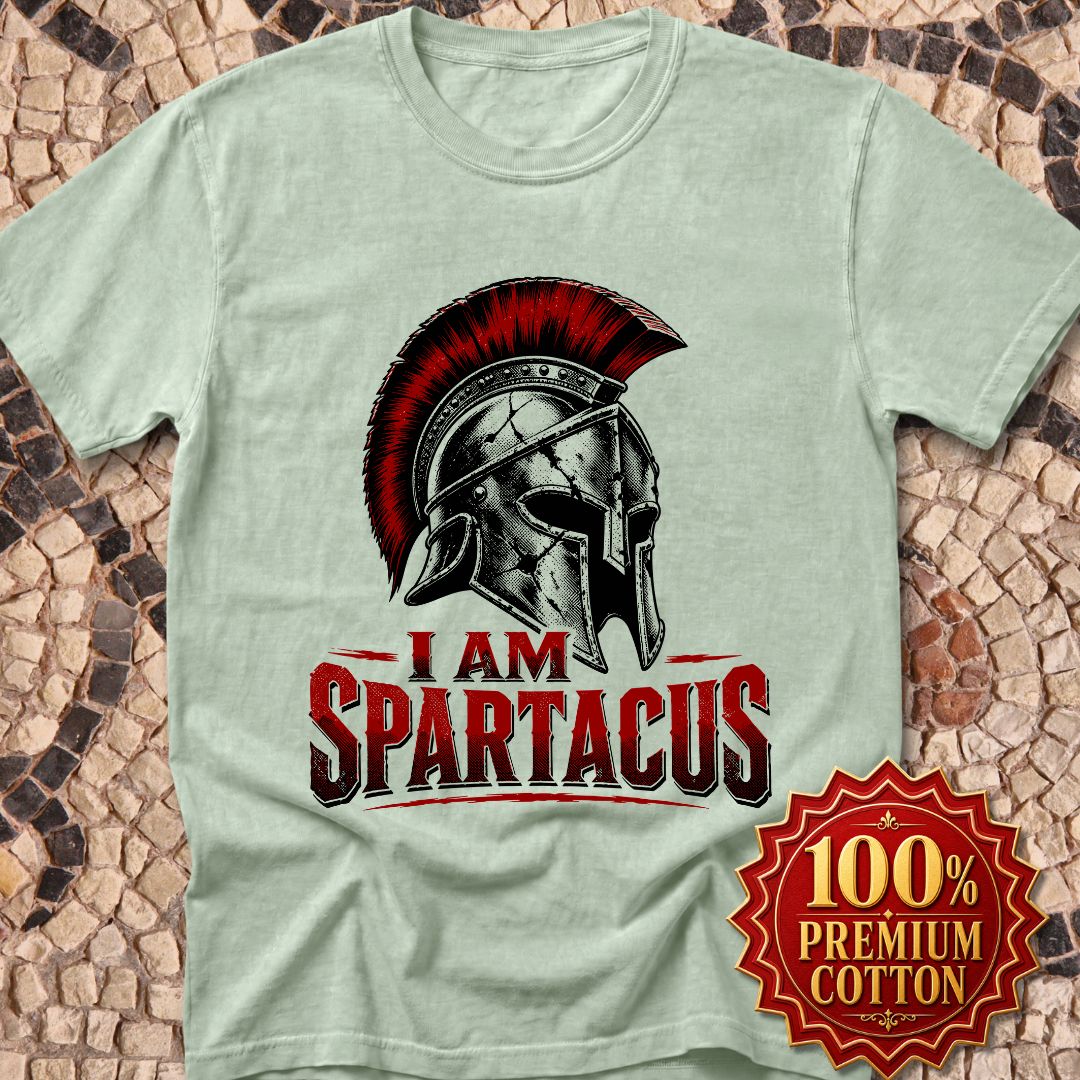 I Am Spartacus Helmet Premium Tee