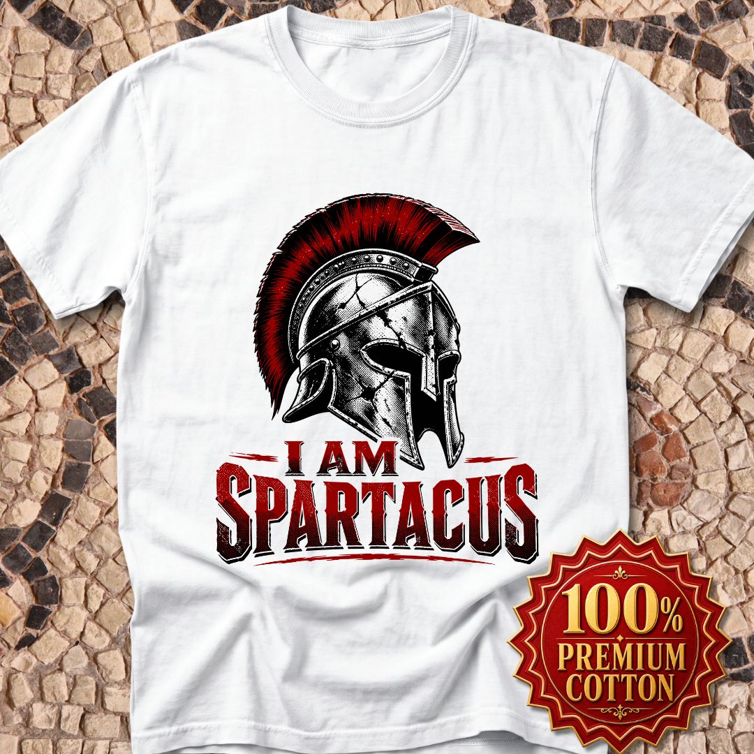 I Am Spartacus Helmet Premium Tee