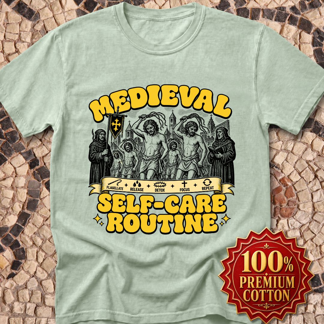 Flagellants Medieval Self Care Premium Tee