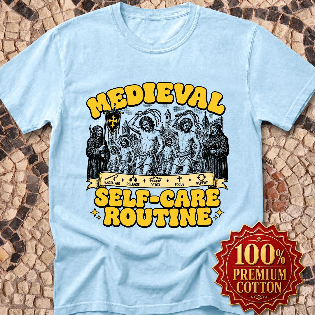Flagellants Medieval Self Care Premium Tee