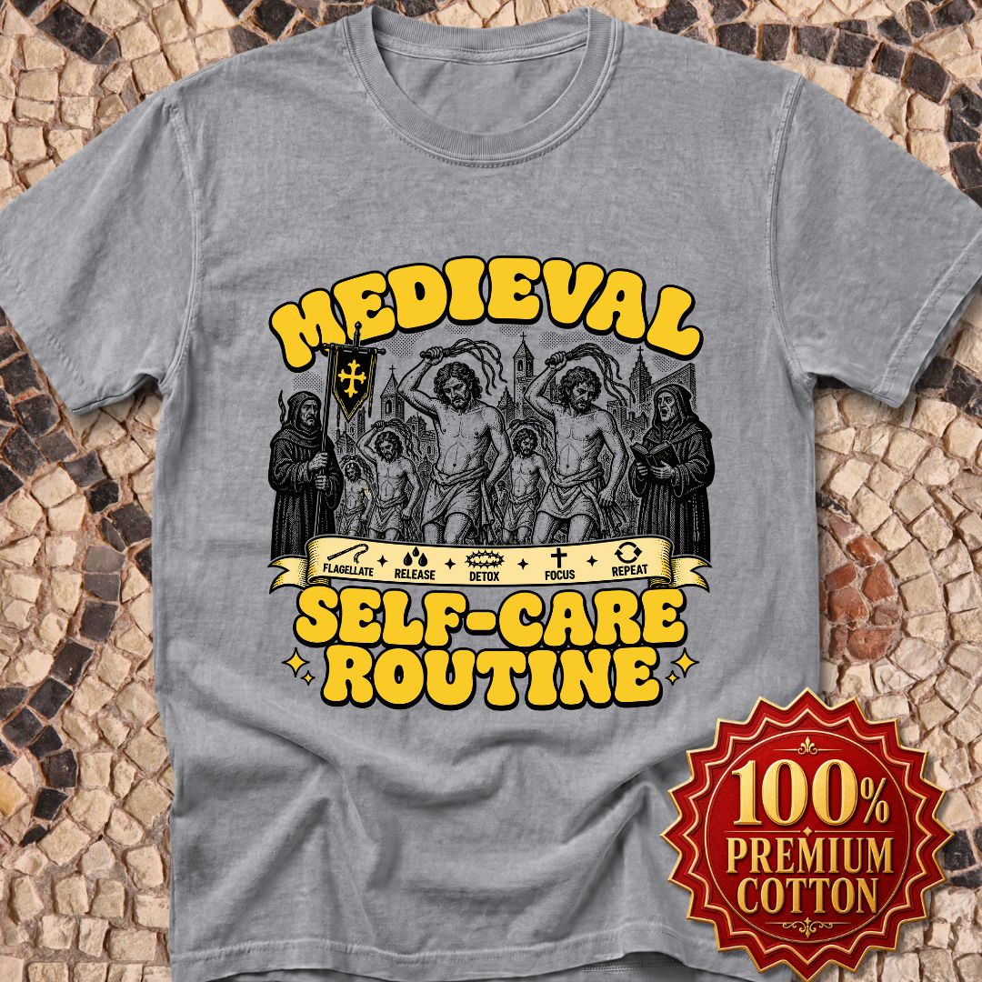 Flagellants Medieval Self Care Premium Tee