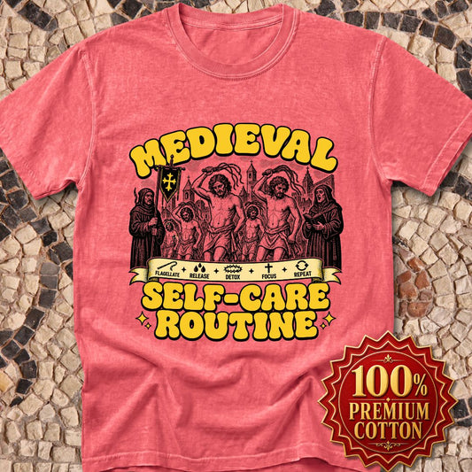 Flagellants Medieval Self Care Premium Tee