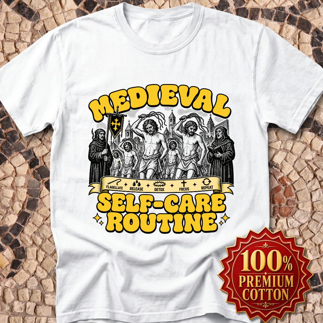 Flagellants Medieval Self Care Premium Tee