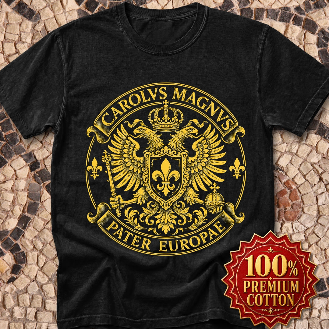 Charlemagne Father of Europe Premium Tee