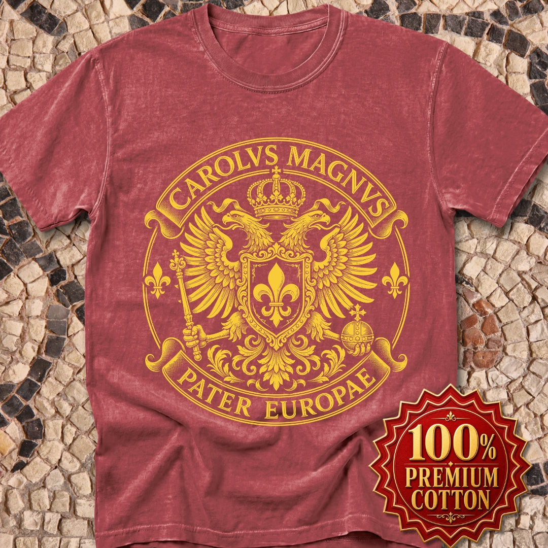 Charlemagne Father of Europe Premium Tee