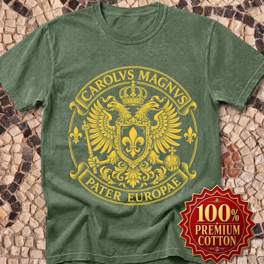 Charlemagne Father of Europe Premium Tee