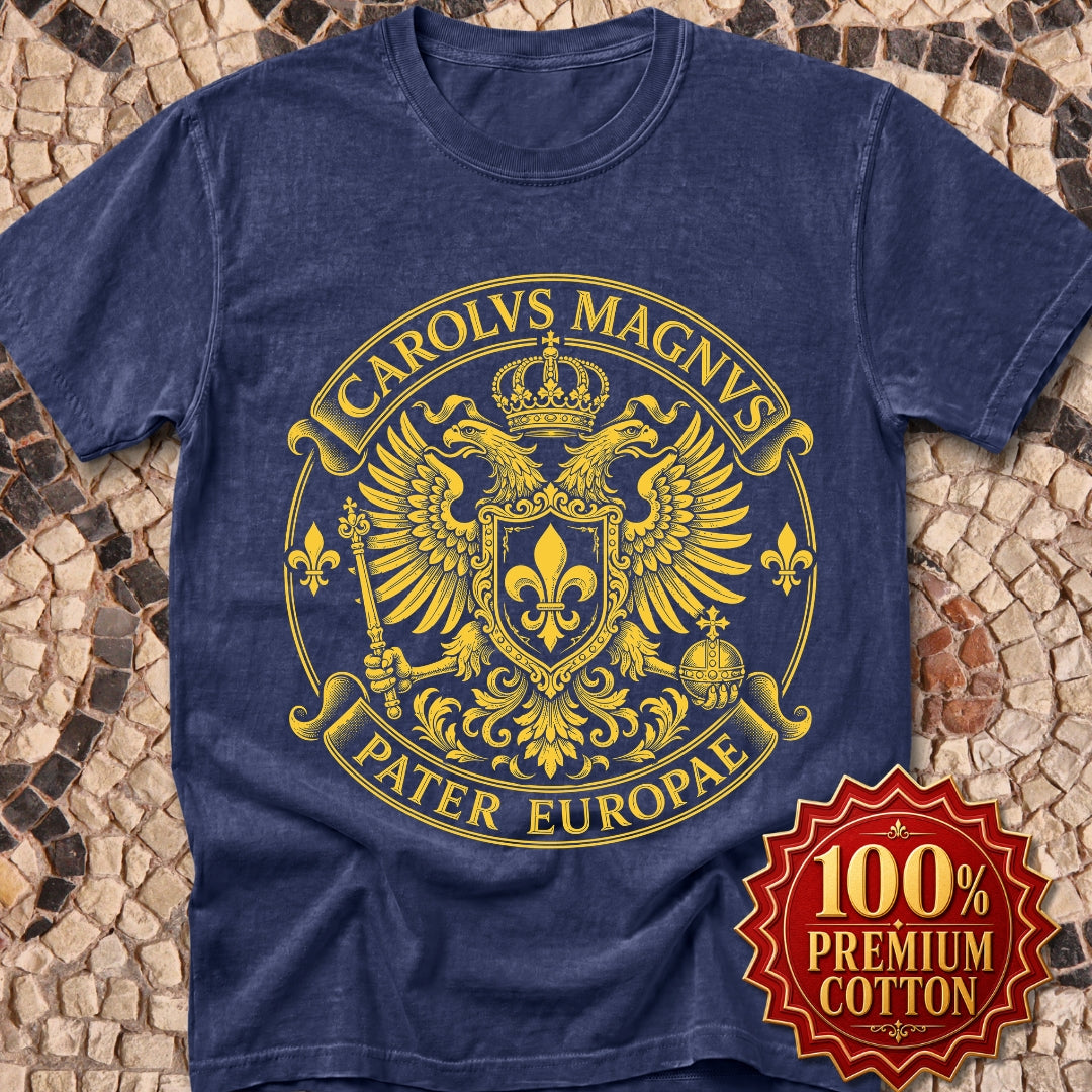Charlemagne Father of Europe Premium Tee