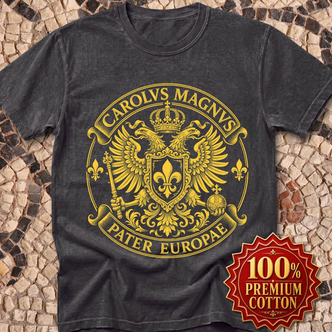 Charlemagne Father of Europe Premium Tee
