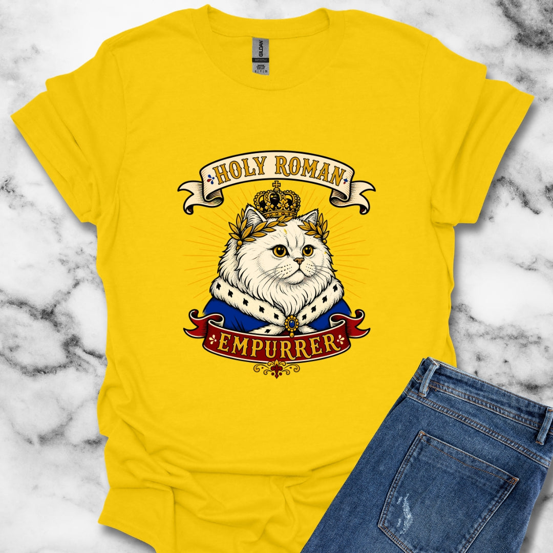 Holy Roman Empurrer Cat T-Shirt
