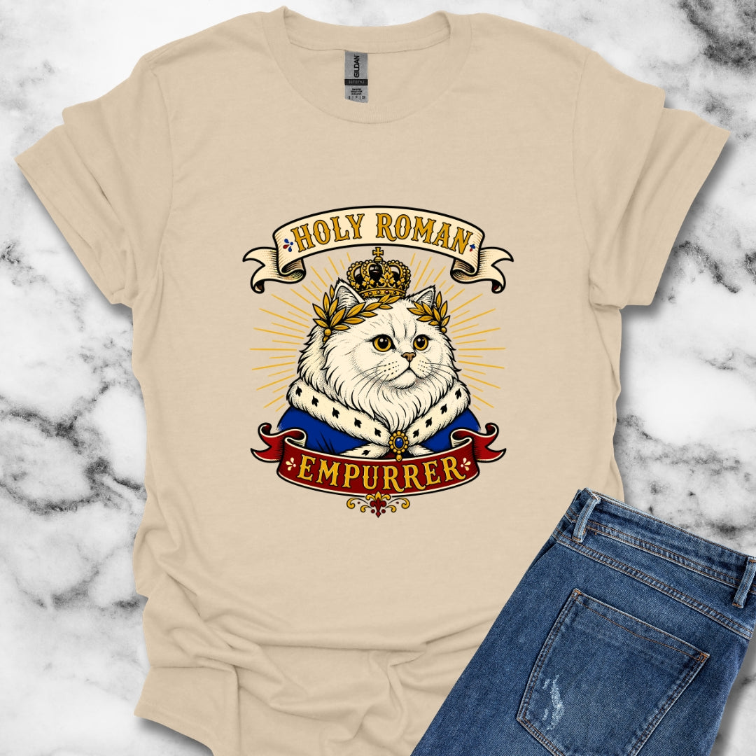 Holy Roman Empurrer Cat T-Shirt