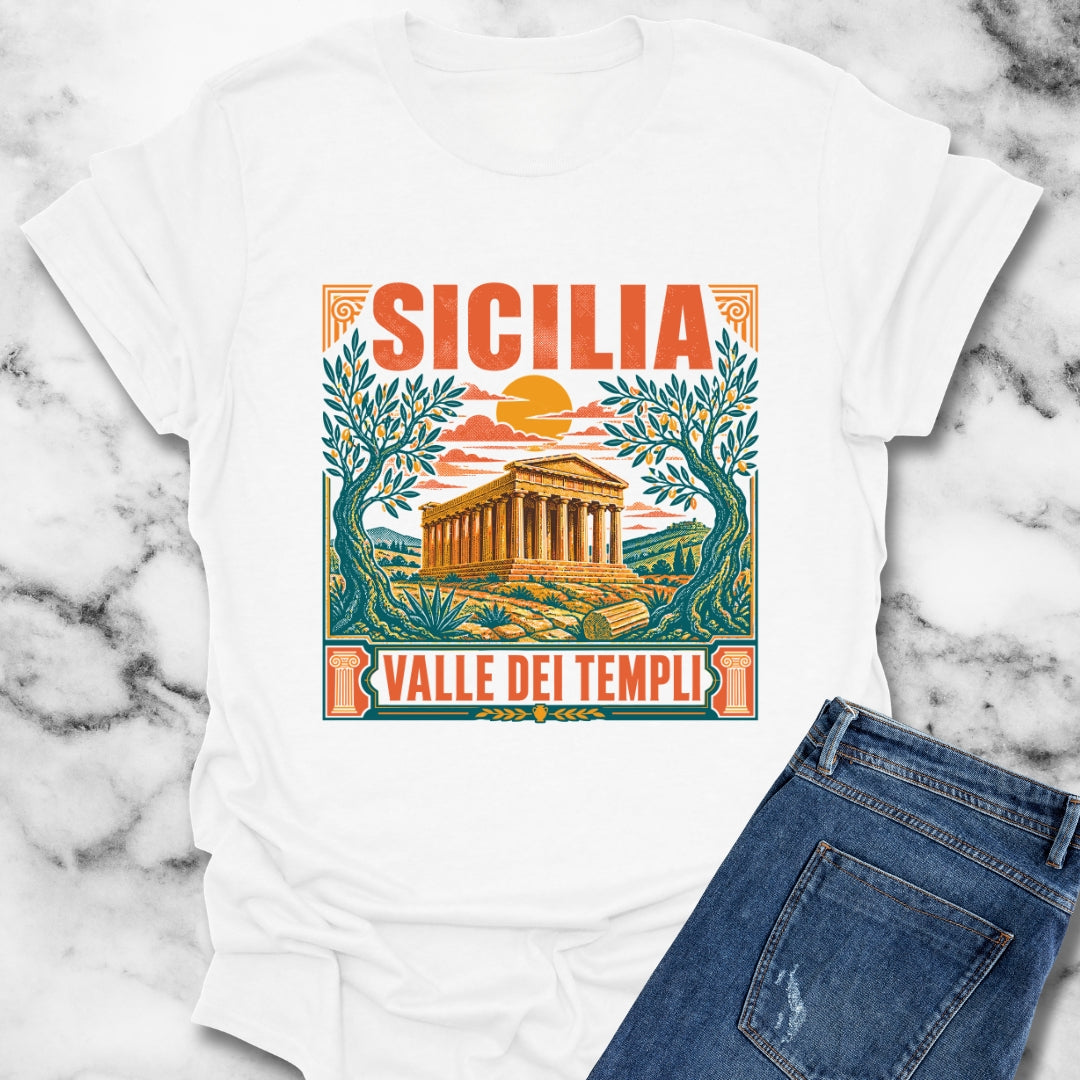Agrigento Valley of the Greek Temples T-Shirt