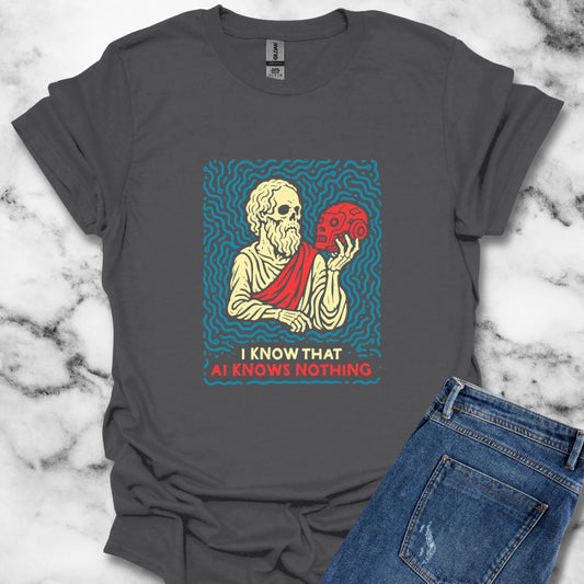 Socrates AI Knows Nothing T-Shirt
