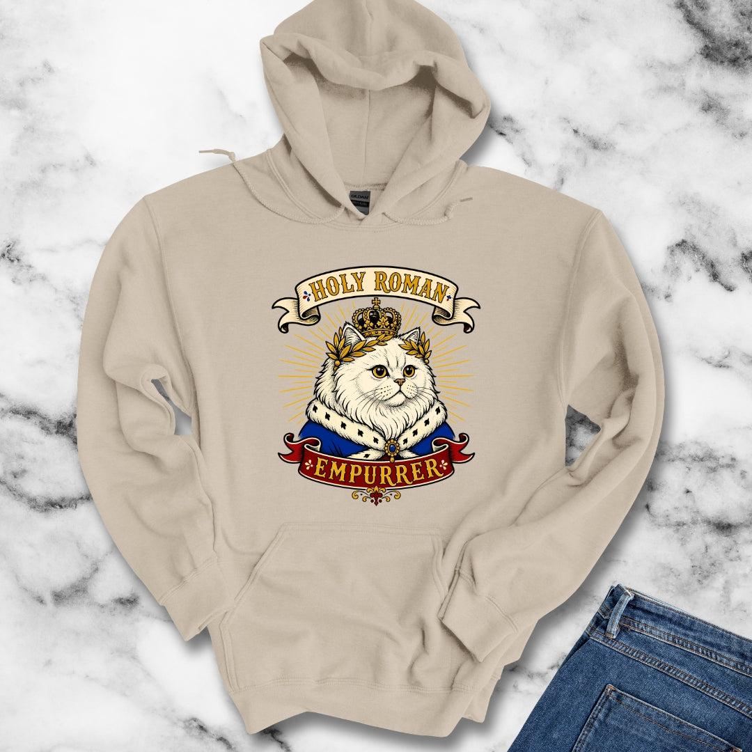 Holy Roman Empurrer Cat Hoodie