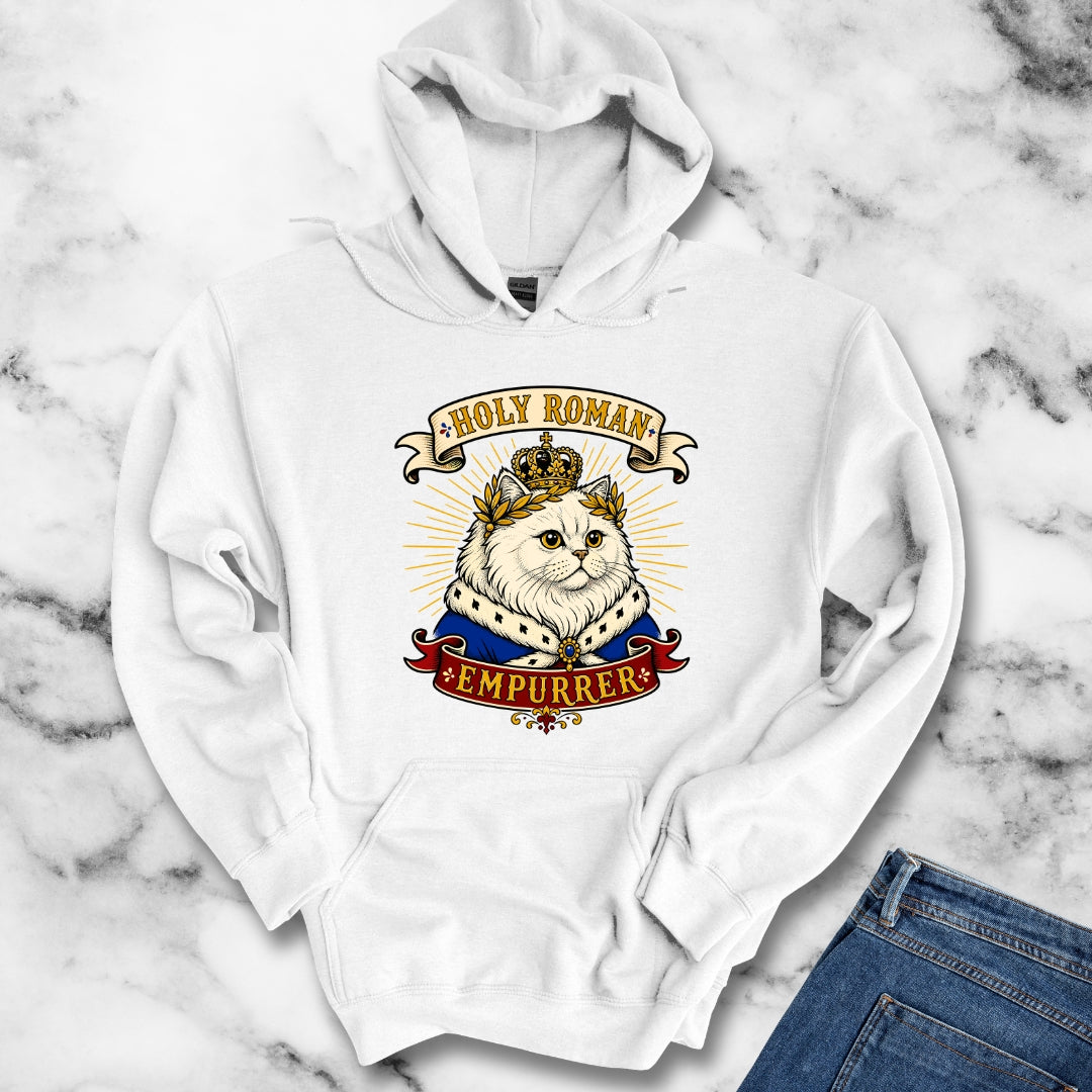 Holy Roman Empurrer Cat Hoodie