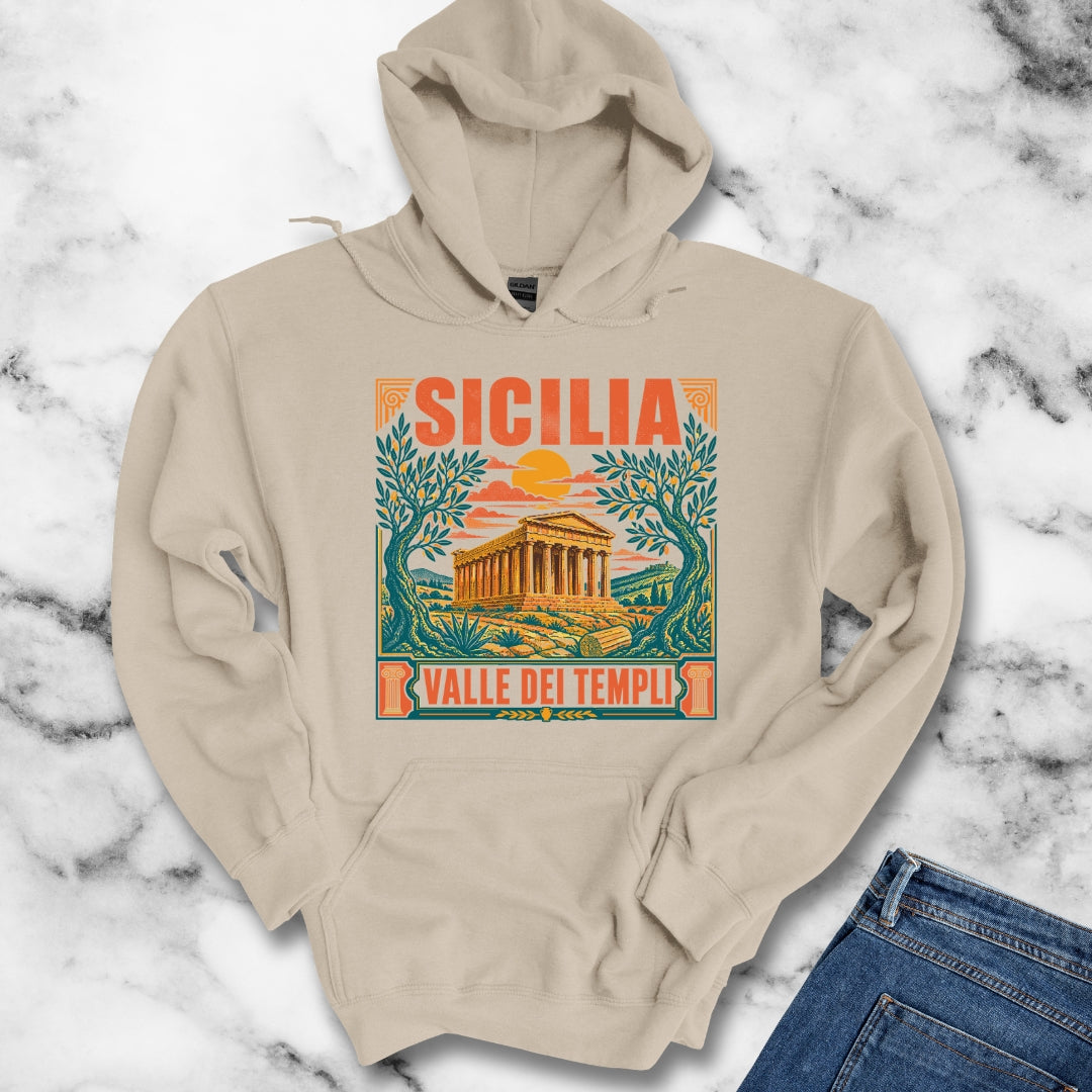 Agrigento Valley of the Greek Temples Hoodie