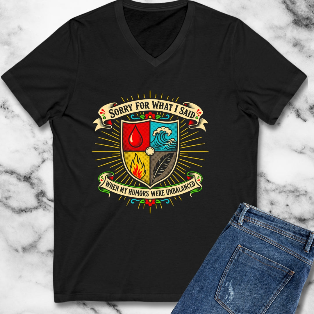 Sorry for What I Said Humors V-Neck