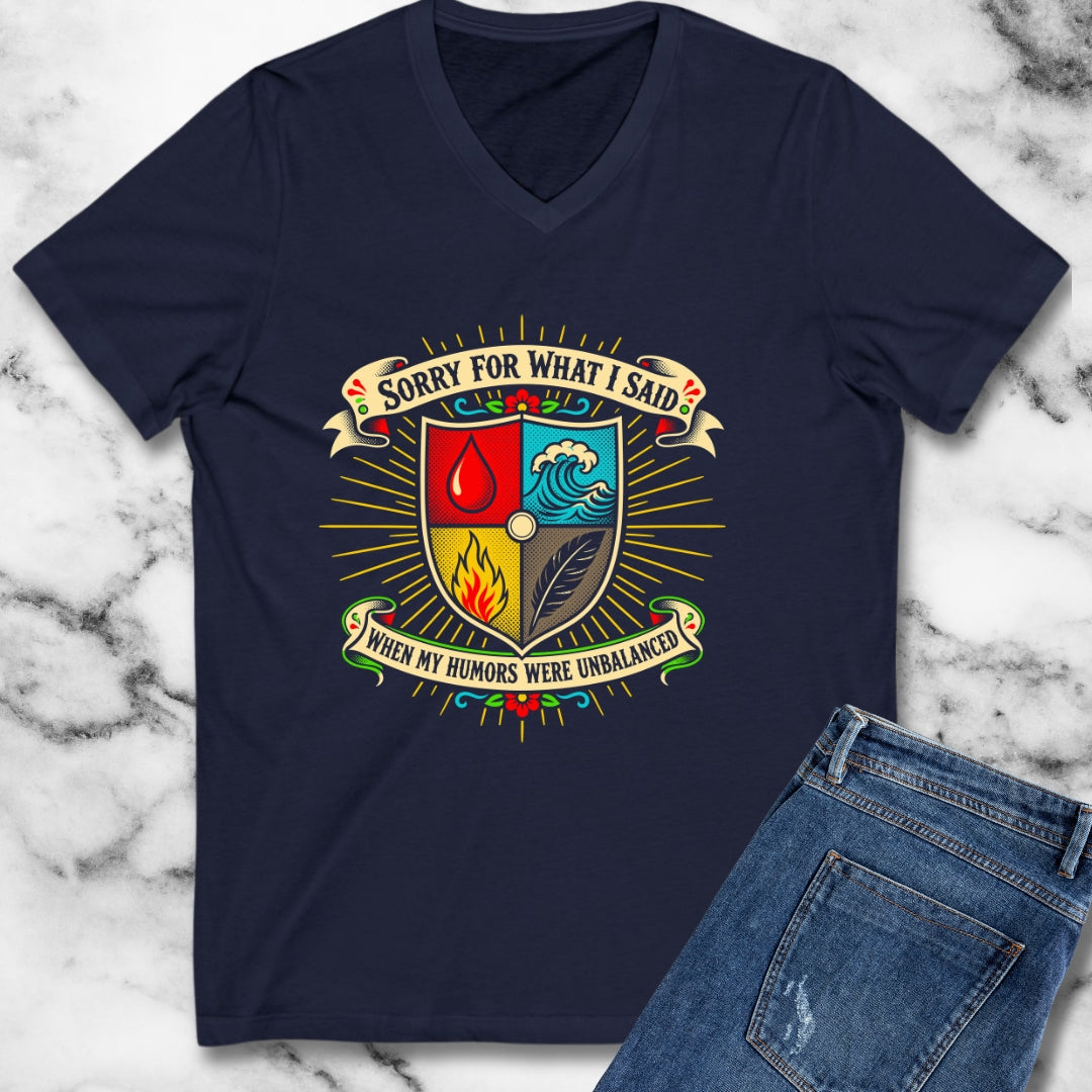 Sorry for What I Said Humors V-Neck