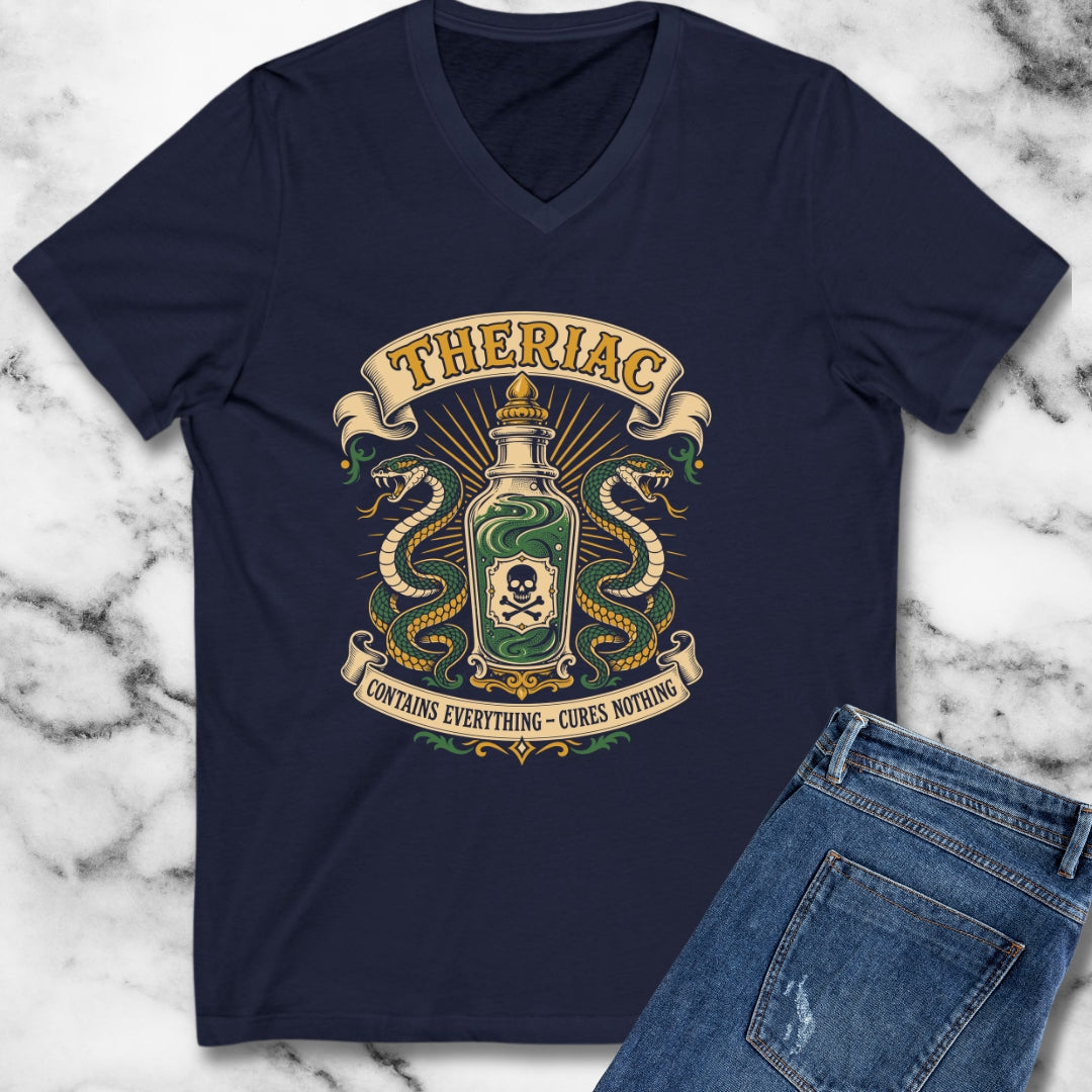 Theriac Old Time Remedy V-Neck