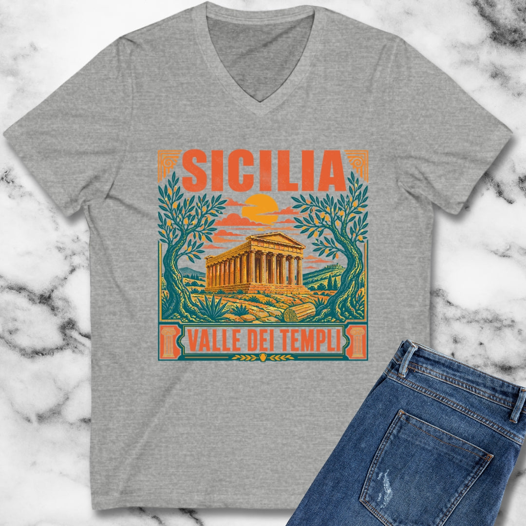 Agrigento Valley of the Greek Temples V-neck
