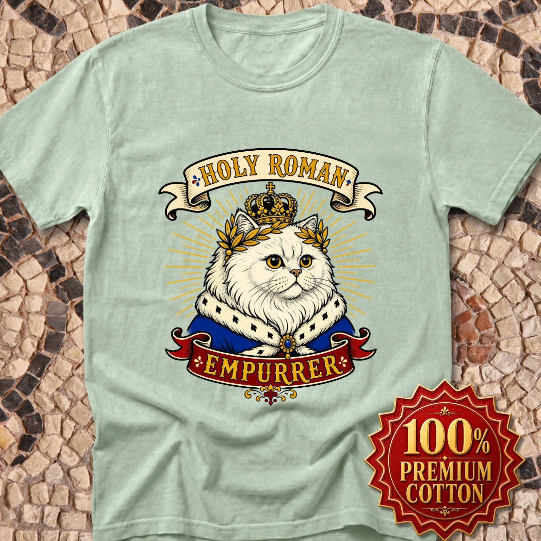 Holy Roman Empurrer Cat Premium Tee