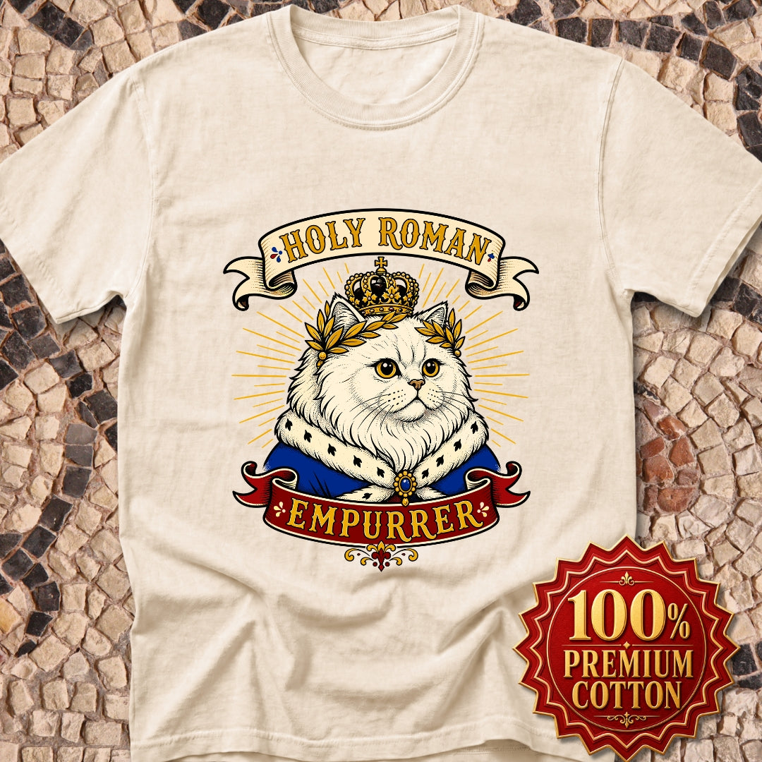 Holy Roman Empurrer Cat Premium Tee