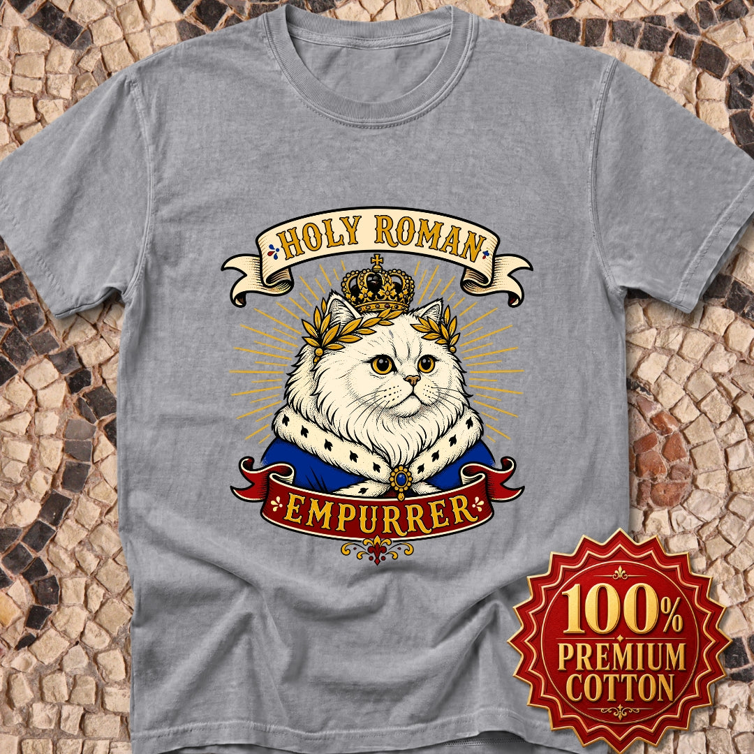 Holy Roman Empurrer Cat Premium Tee