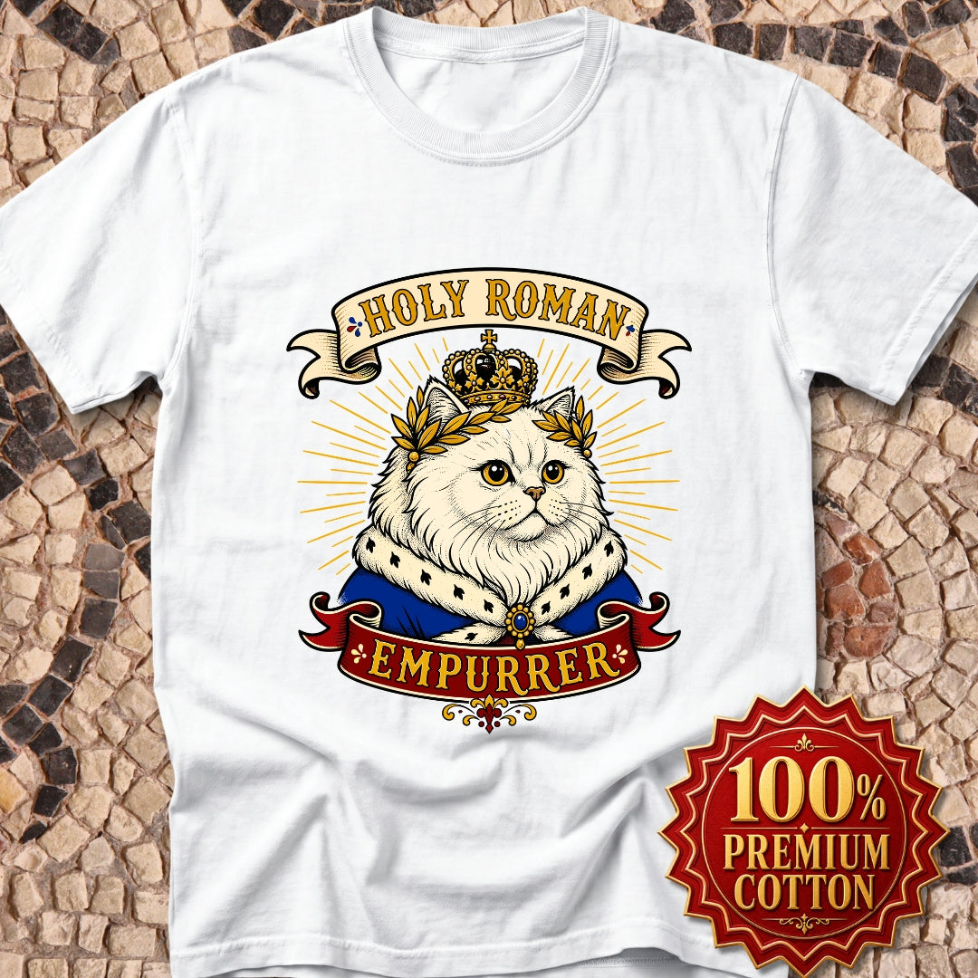 Holy Roman Empurrer Cat Premium Tee
