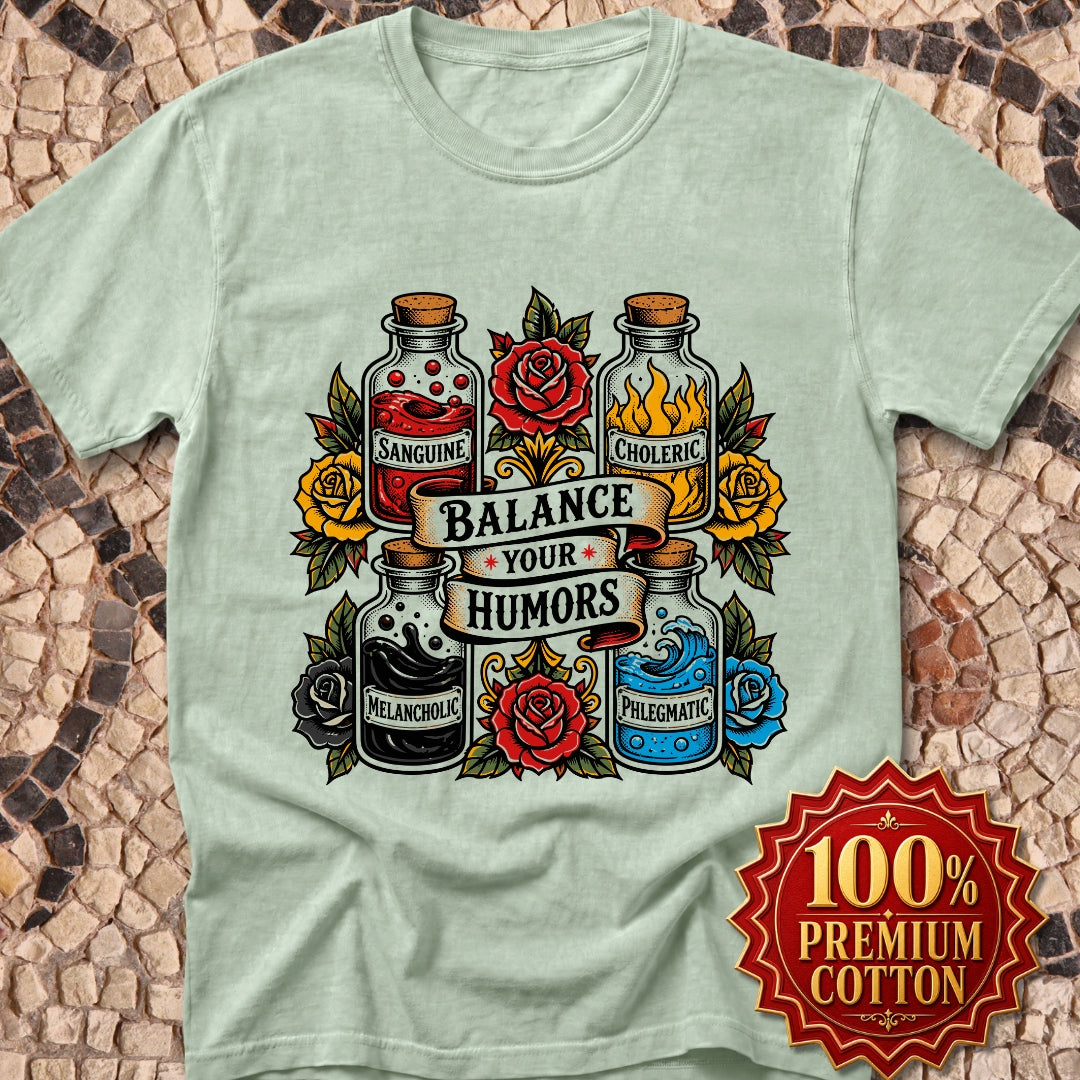 Balance Your Humors Premium Tee