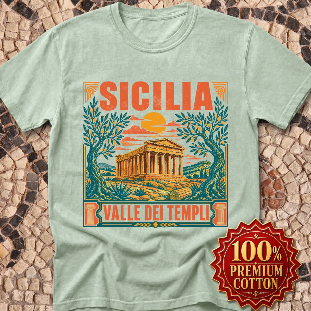 Agrigento Valley of the Greek Temples Premium Tee