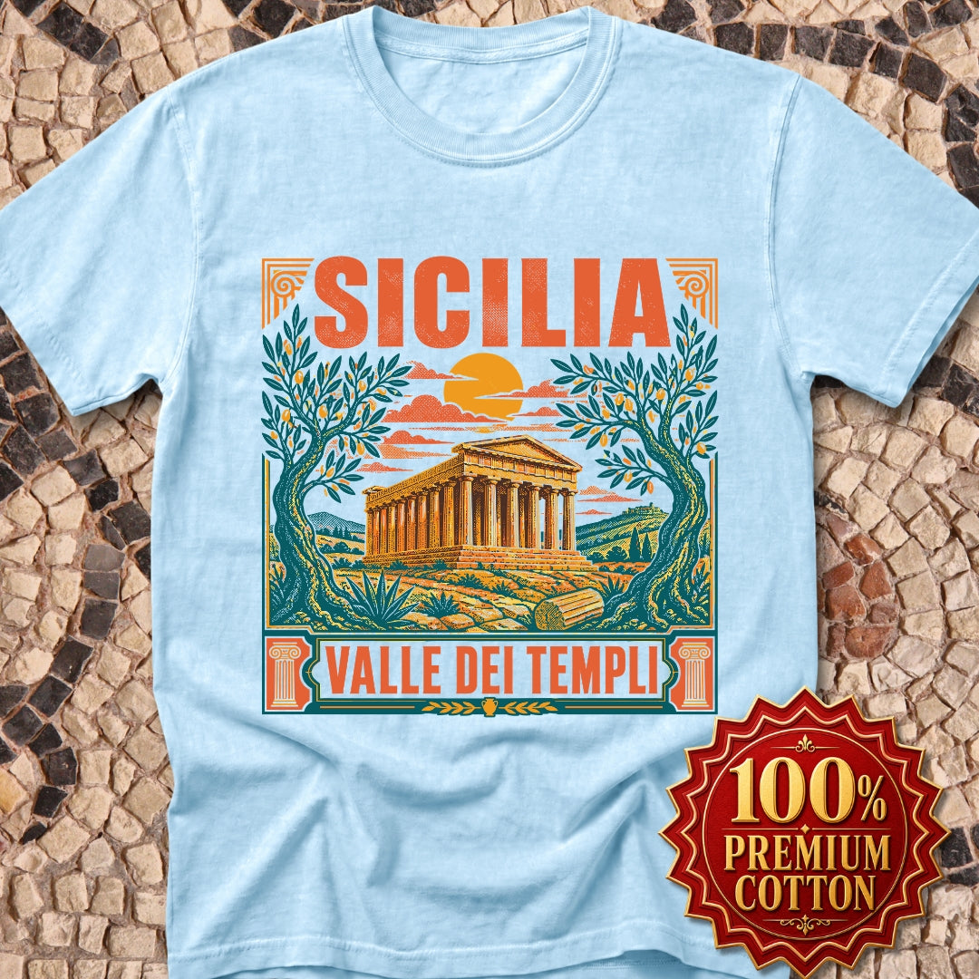 Agrigento Valley of the Greek Temples Premium Tee