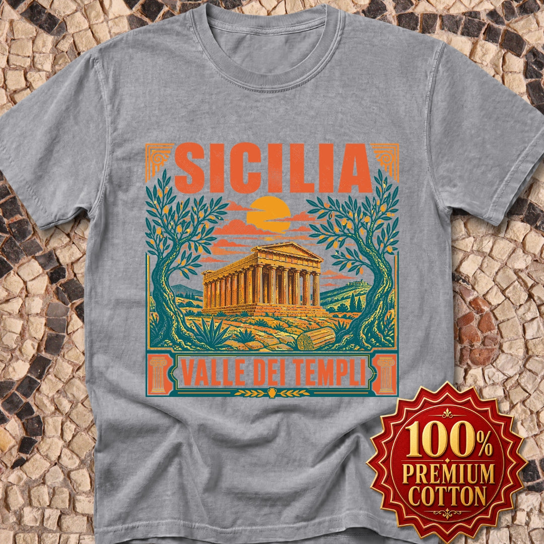 Agrigento Valley of the Greek Temples Premium Tee