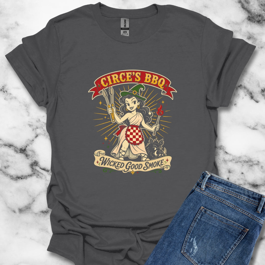 Circe's BBQ Wicked Good Smoke T-Shirt