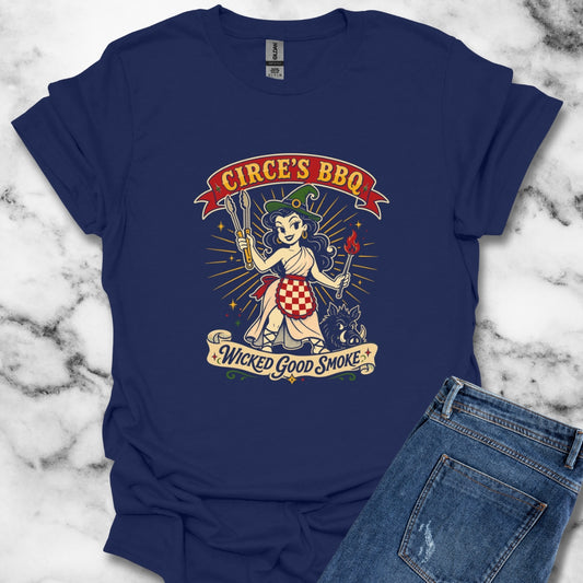 Circe's BBQ Wicked Good Smoke T-Shirt